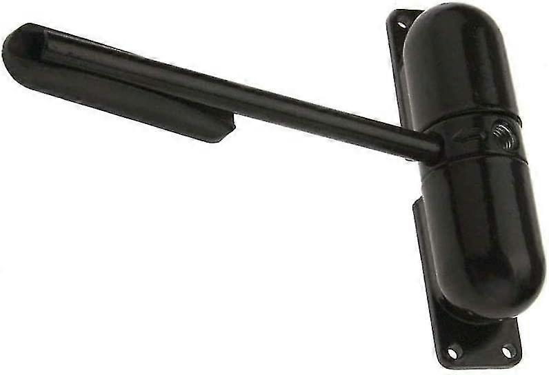 Heavy Duty Automatic Door Closer Adjustable Spring Loaded Hydraulic Self Fitting Door Closer Black