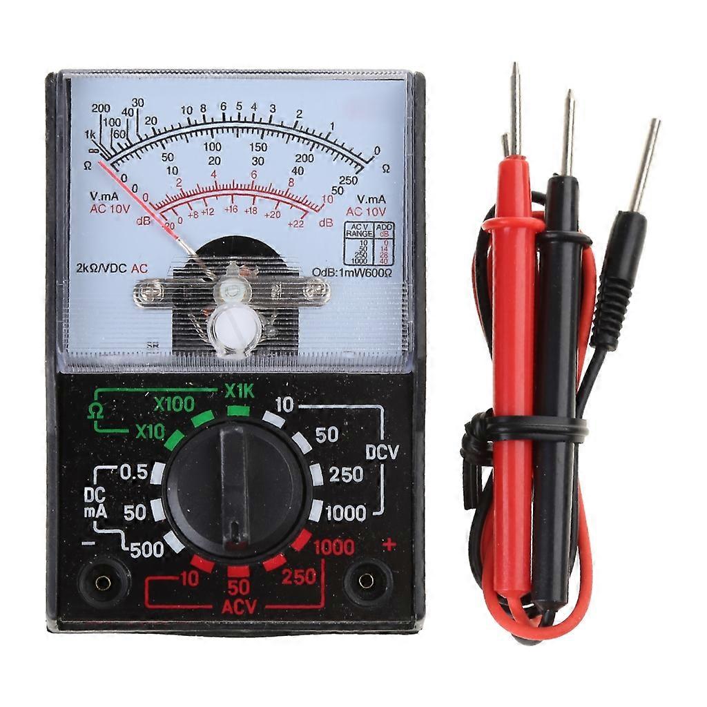 Analog Multimeter Electric AC Current OHM Decibels Voltage Voltmeter Ammeter for Physics Classrooms Experiments