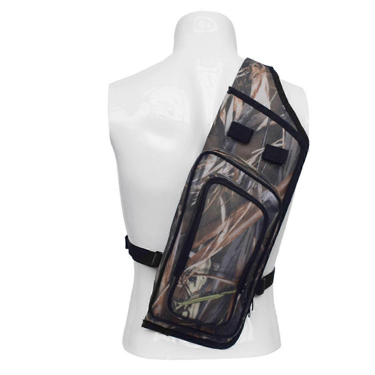 1pcs Hunting Bag, Bag Holder Quiver for Arrows Hip Quiver for Arrows Archery Bow Bag, for Outdoor Exercise Shooting Accessory Maximum,58*17cm