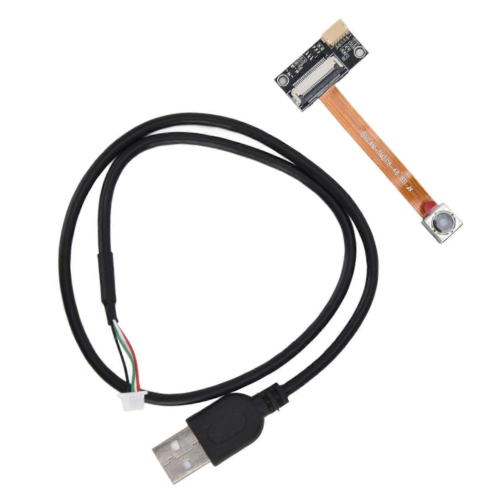 Módulo de cámara USB OV5693 5MP Enfoque automático 76 gran angular para monitoreo de seguridad WinXP