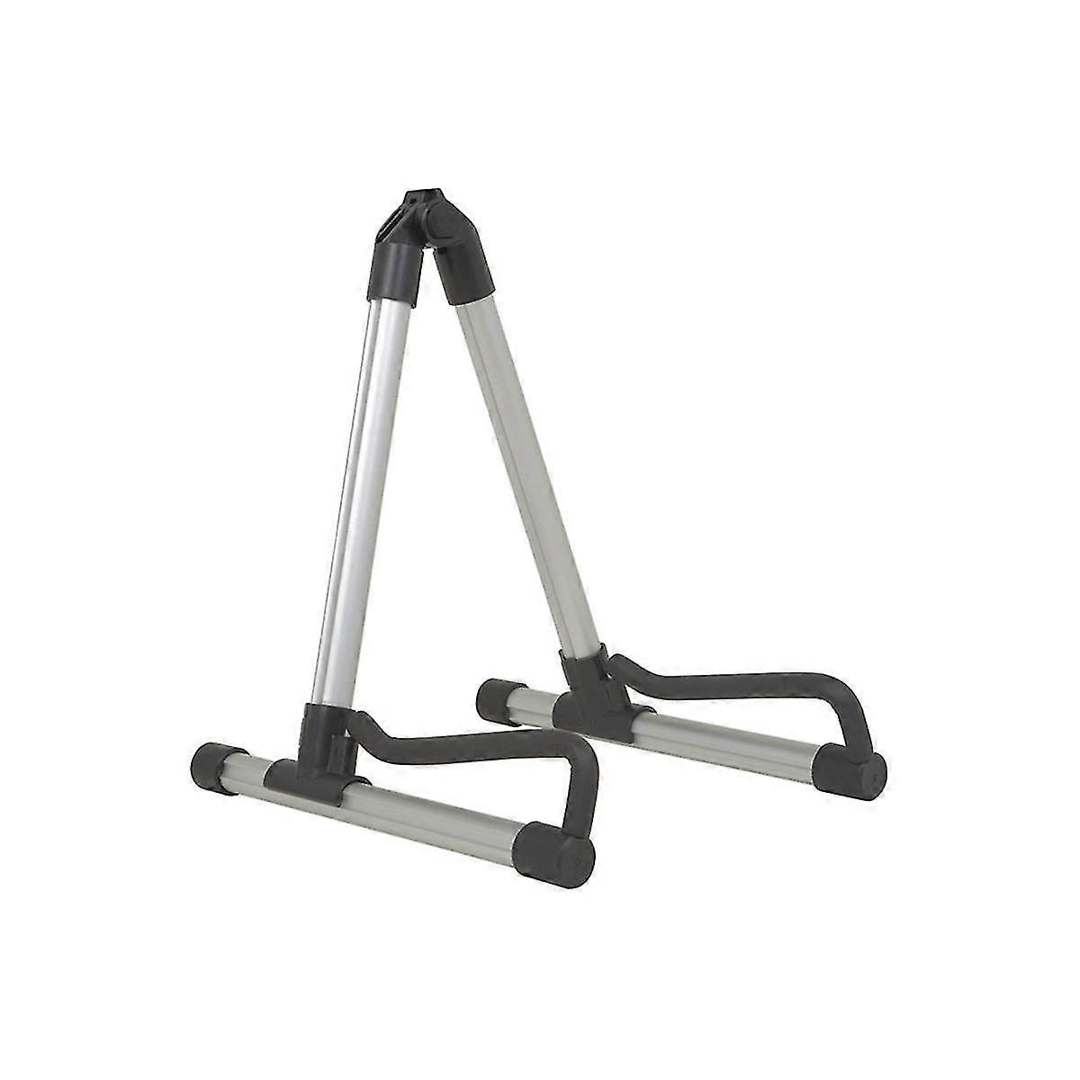 Guitar Stand Holder Universal Foldable Folding Portable Guitar Bass Stringed Instrument Stand Holder,silver