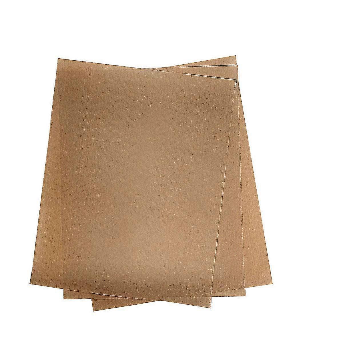 3pcs 30*40cm High Temperature Oil Cloth Brown