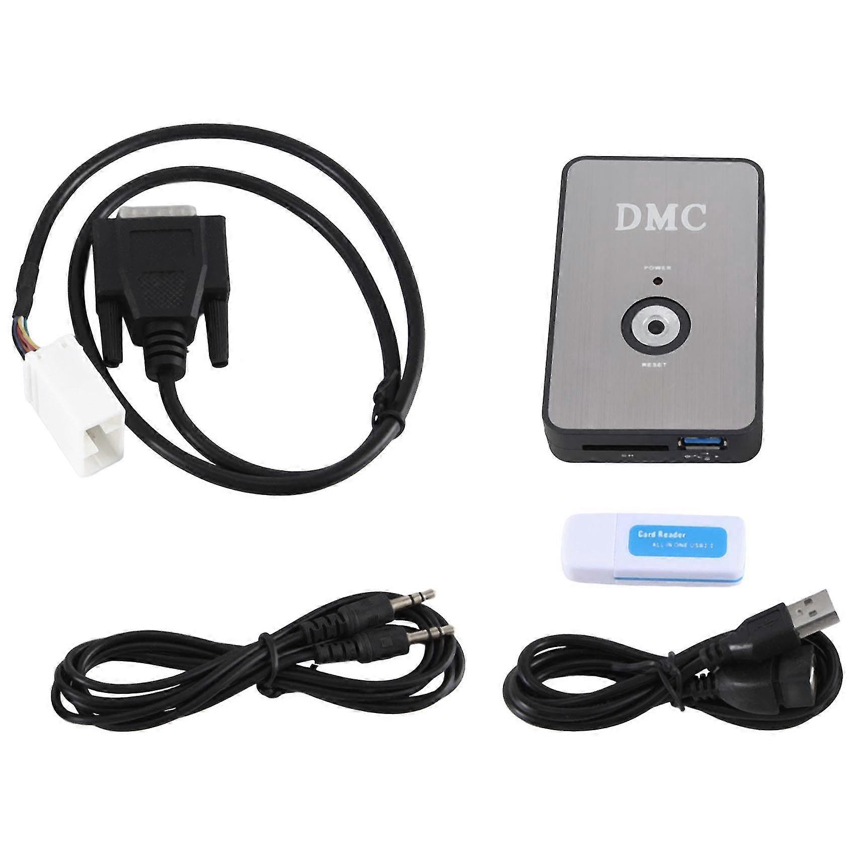 ブラックオートバイデジタルミュージックCD MP3チェンジャープレーヤーケースゴールドウィングGL1800 2001-2011と互換性があります