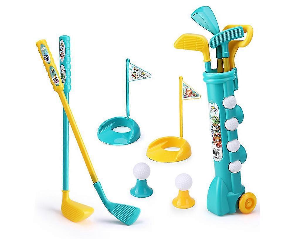 Jouets de sport pour enfants Ensemble de golf Ensemble de jeu interactif parent-enfant Jouets d’intérieur