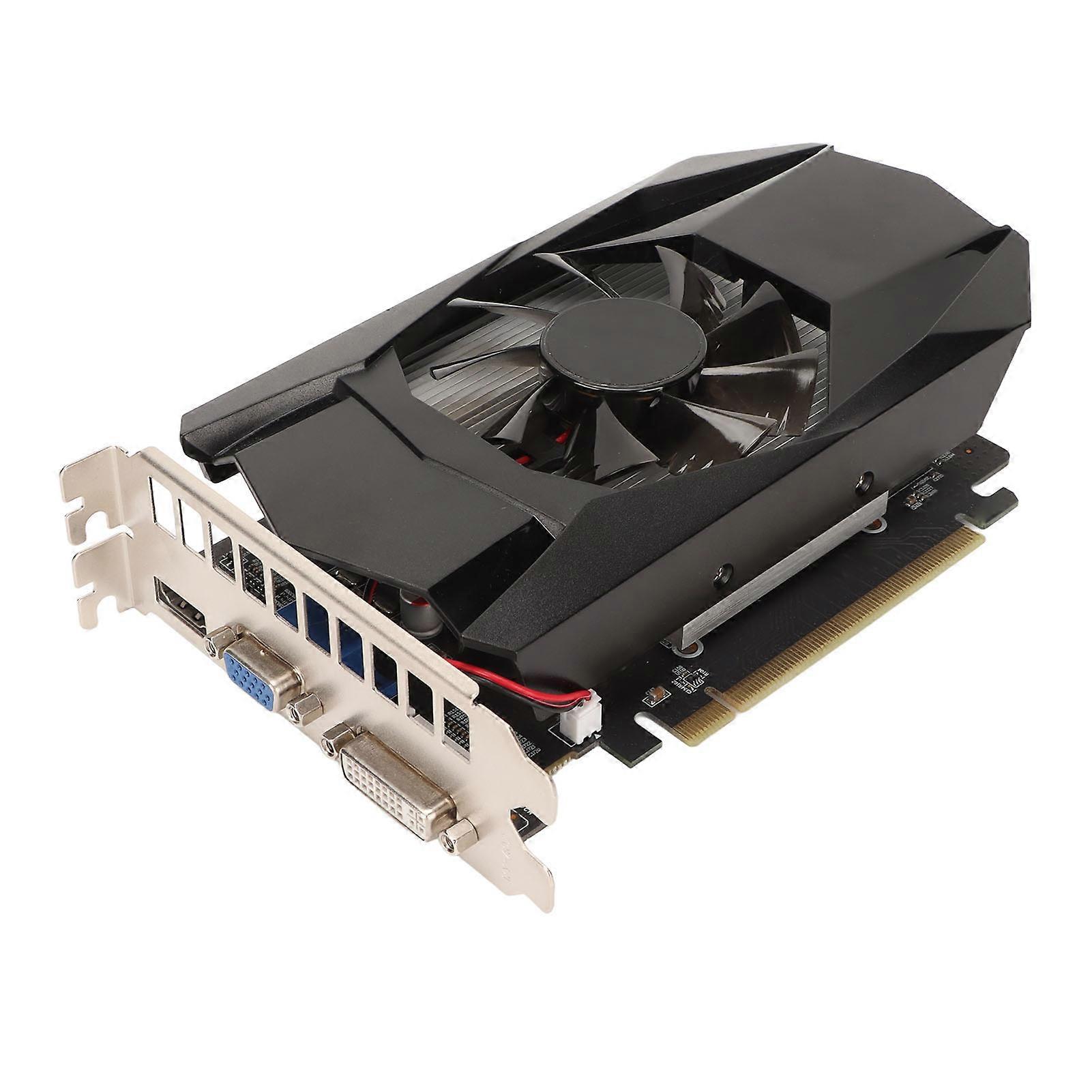 HD7670 4GB GDDR5 Grafikkarte 128bit 650MHz Kernfrequenz unterstützt DirectX 11 PCI Express X16 2.1 Gaming-Grafikkarte