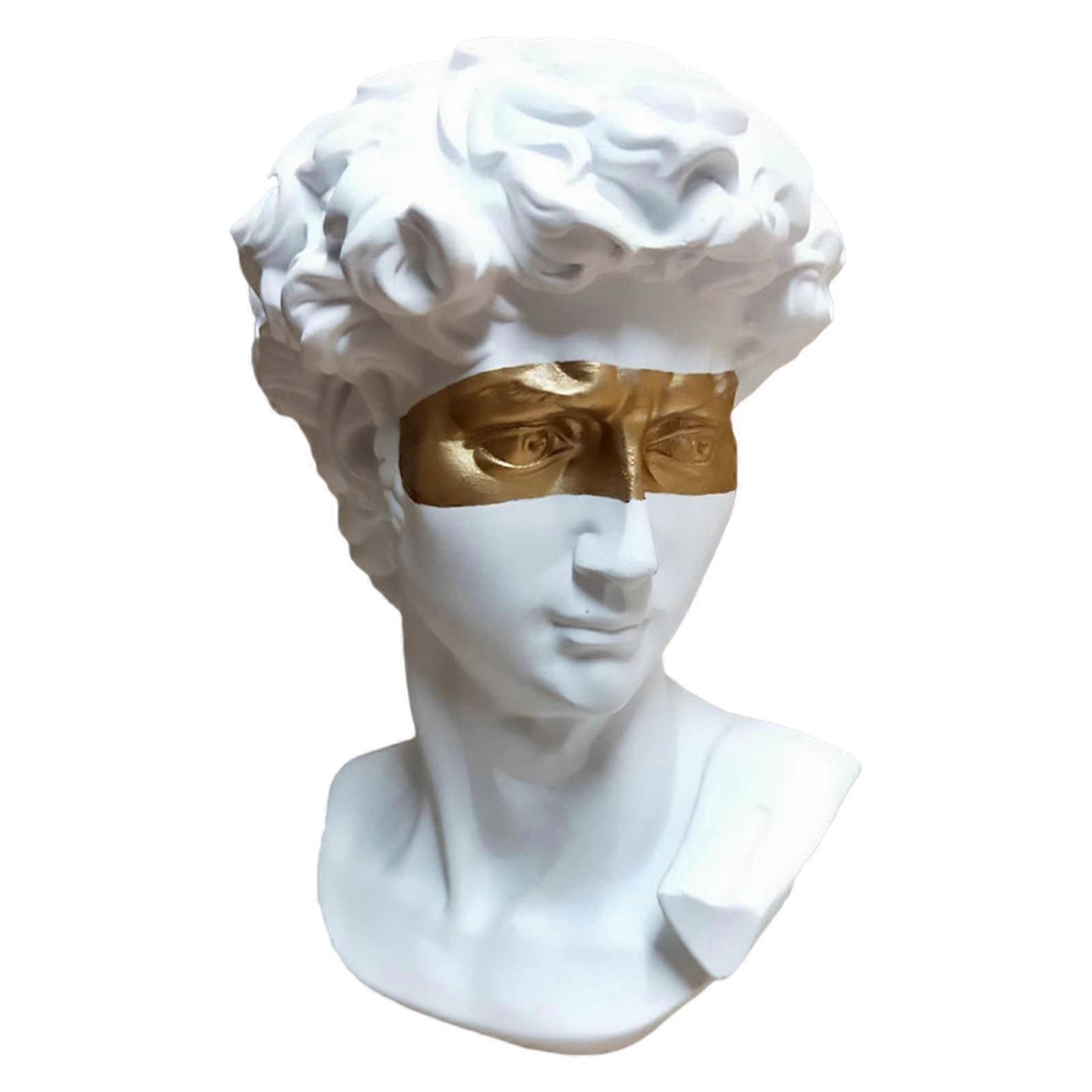 David Head Portreler Büst Reçine Heykel