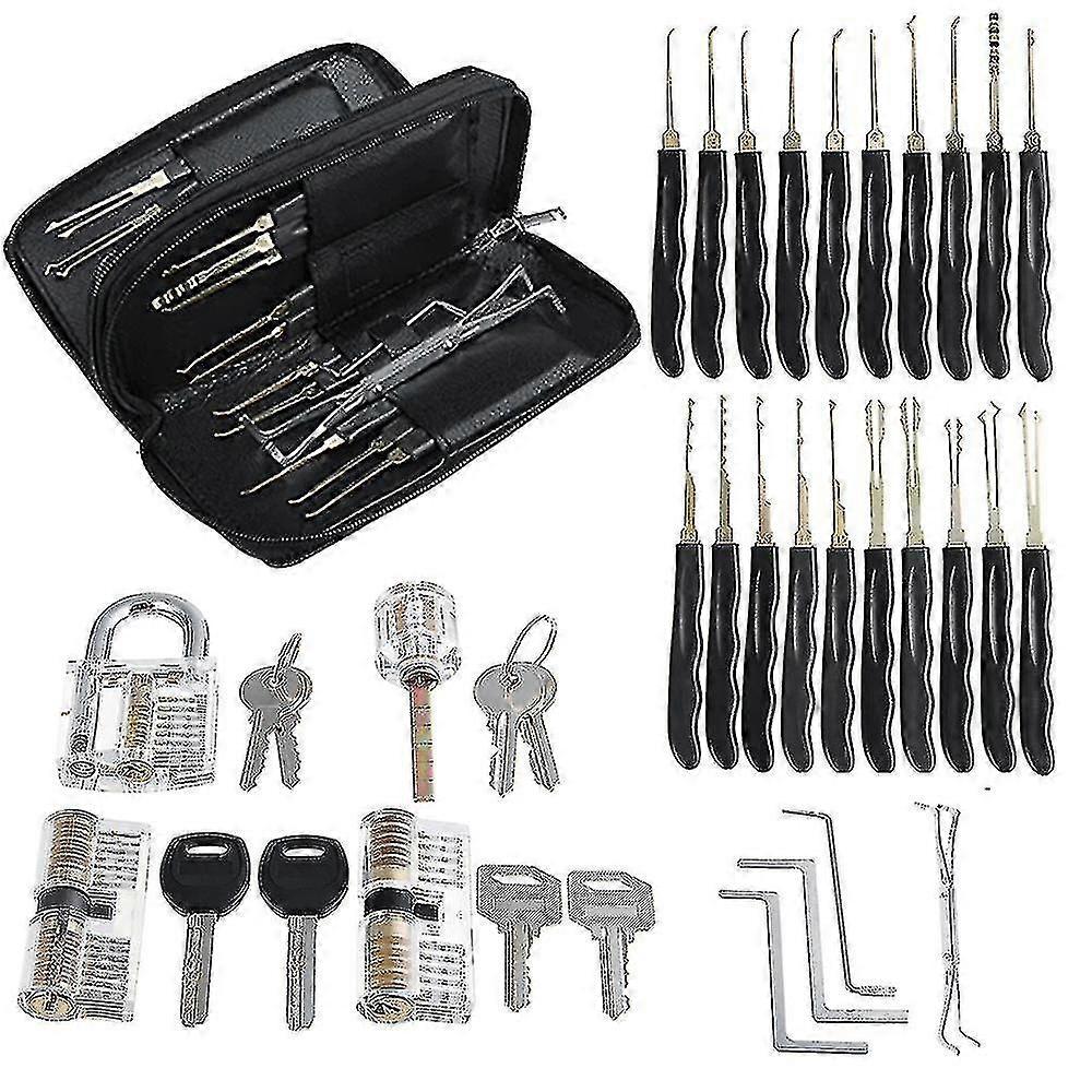 المهنية 37 قطعة أدوات يدوية مجموعة أقفال التدريب