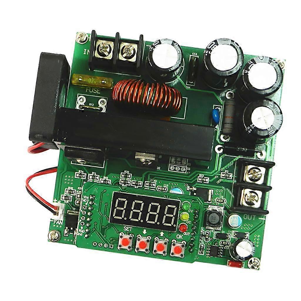 DC-DC 15A 900W 8-60V To 10-120V Boost Module Step-Up Converter Power Supply Digital control + LED display