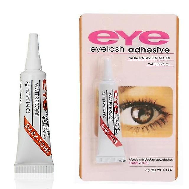 Muzxr- False Eyelash Adhesive Eyelash Glue Clear White/dark Black Waterproof Makeup Adhesive Cosmetic Tools Hzp