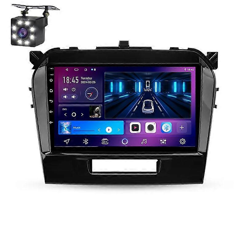 Car Radio For Suzuki Vitara 4 2014 - 2018 Multimedia Player Carplay Navigation Auto