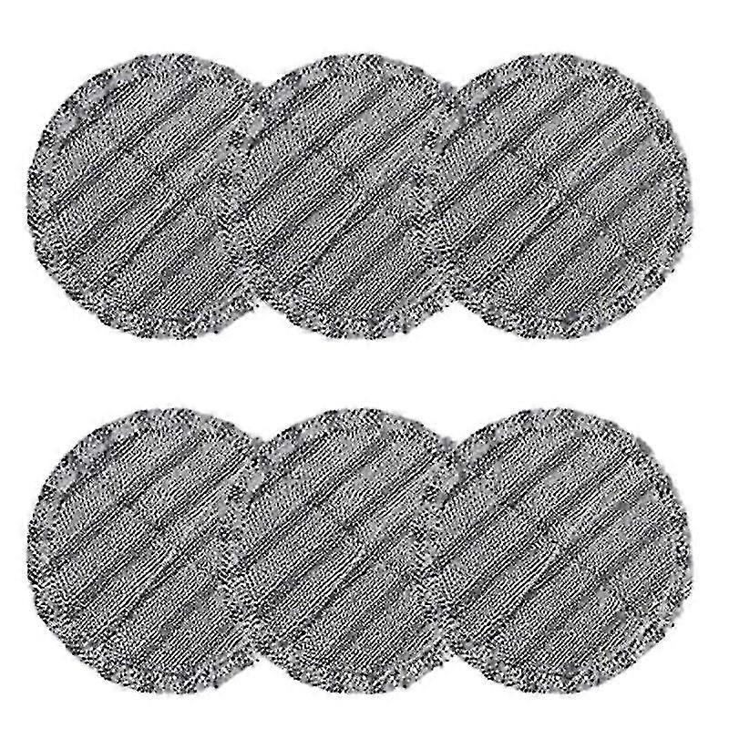 6pcs Replacement Mopping Pads Compatible With V7 V8 V10 V11 Electric Mopping Vacuum Brush Cleaner