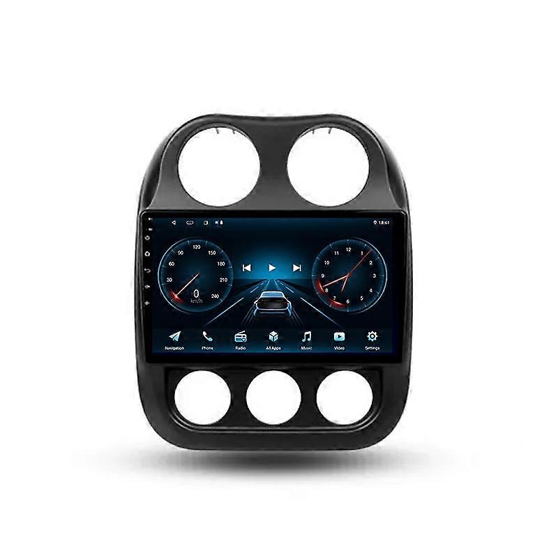 For Jeep Compass 1 MK 2009 - 2015 Car Radio Multimedia Video Player WIFI Navigation