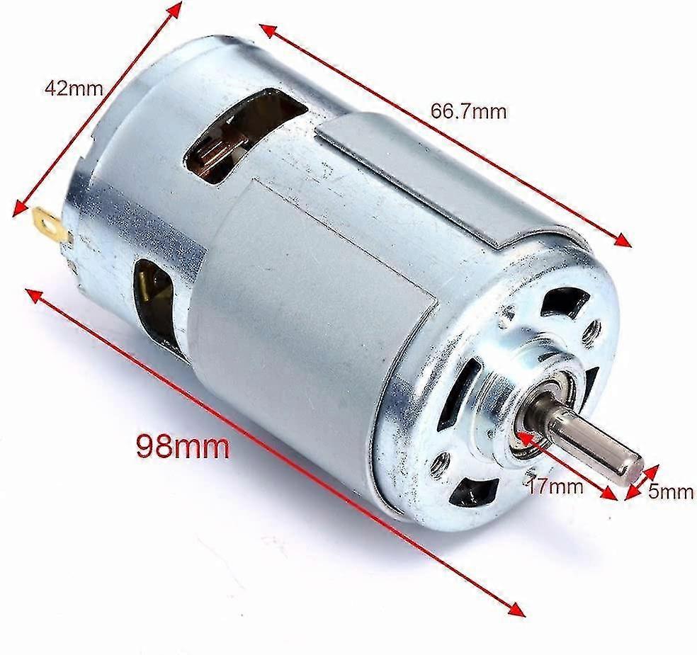 ハイパワー12v-24v DCモーター775大トルクボールベアリングツール低ノイズ