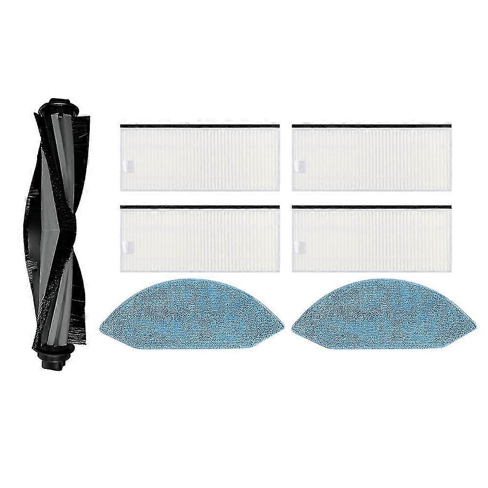 7pcs For Ecovacs U2 Dgn22 Robotic Vacuum Filter Main Brush Mop Cloth