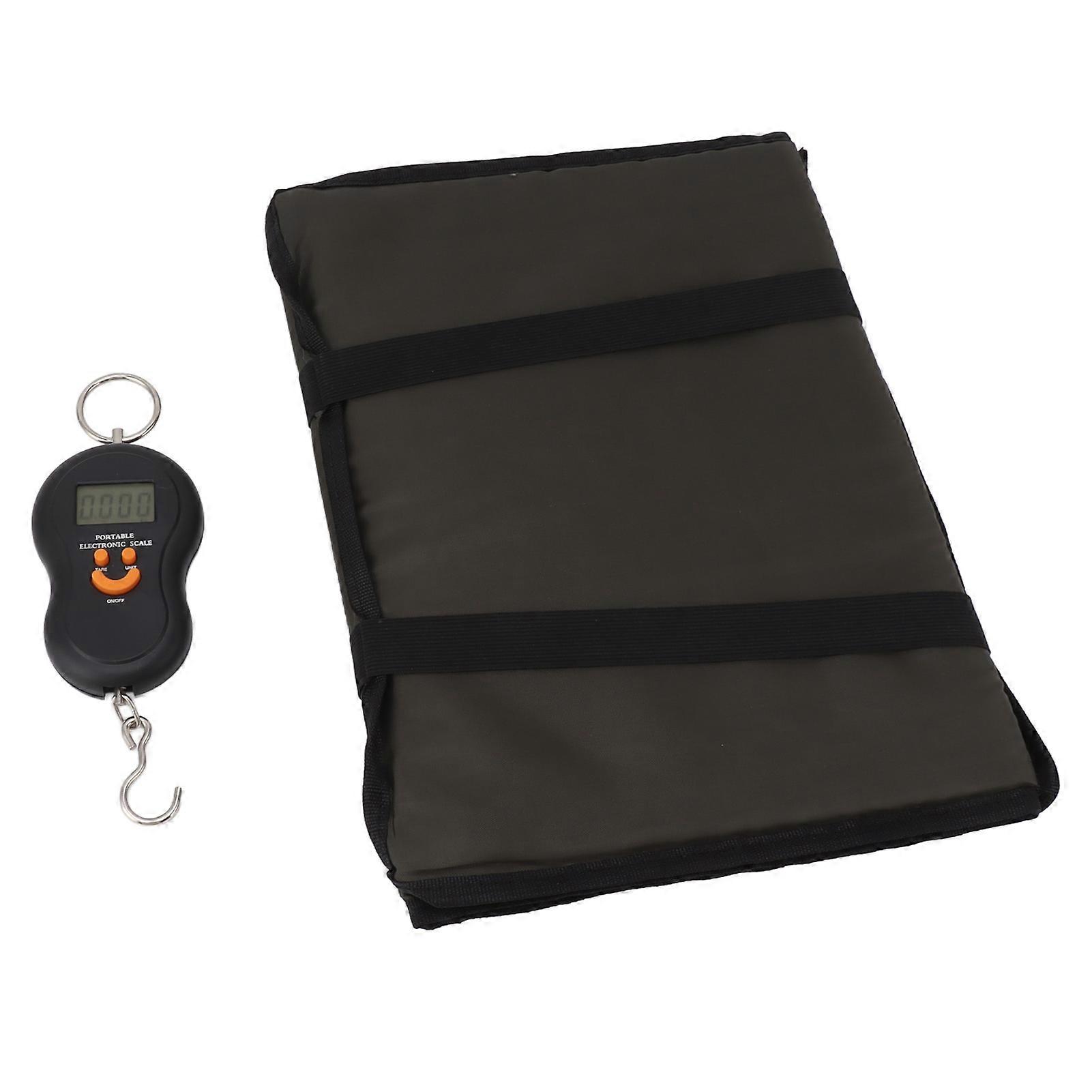 Multifunctional Fish Folding Unhooking Mat 3 Layers Sponge Folding Protection Pad with Weighing Scale