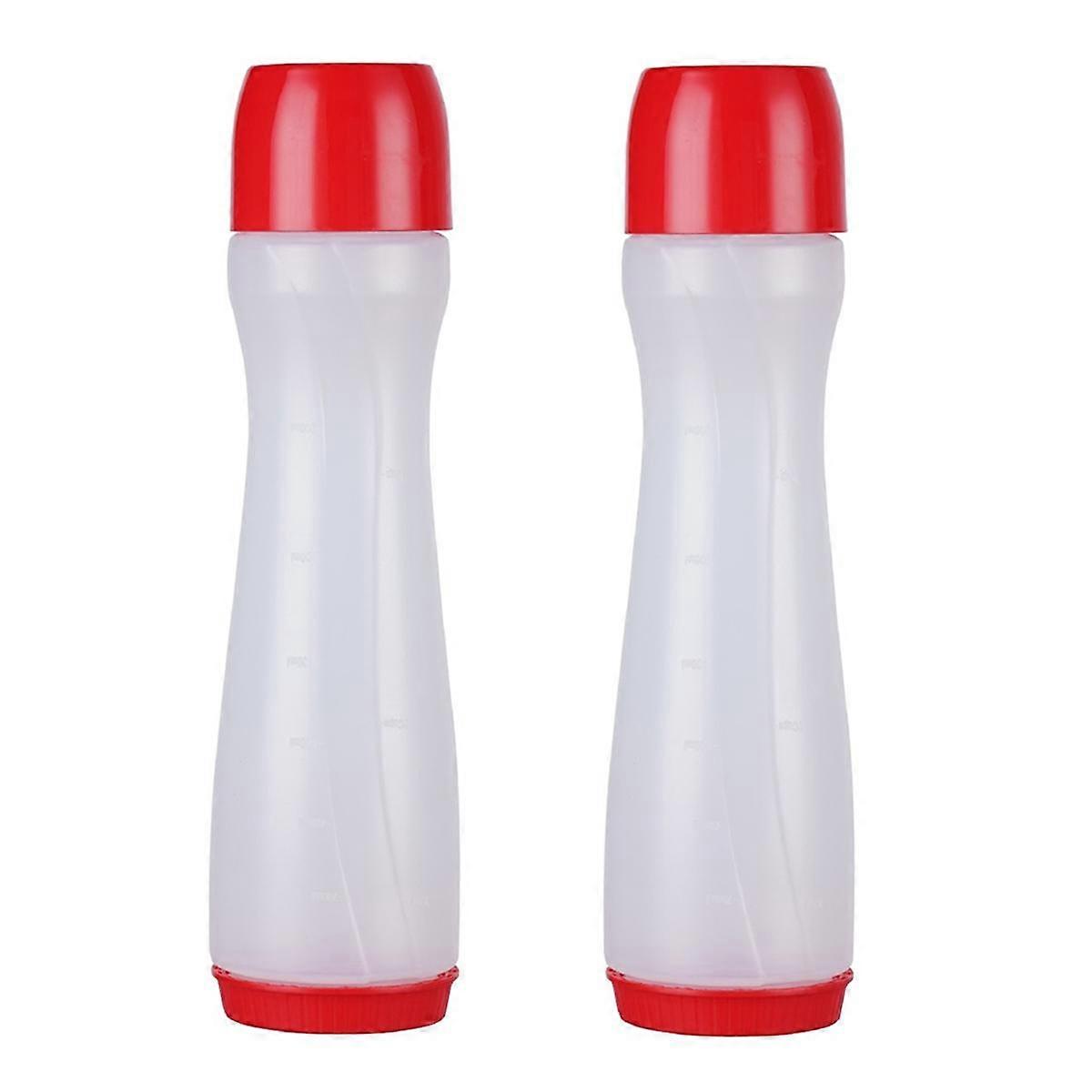 Pancake Distributor Manual Swinging Batter Mixing Bottle Cake Pancake Pancake Dispensing Bottle Red