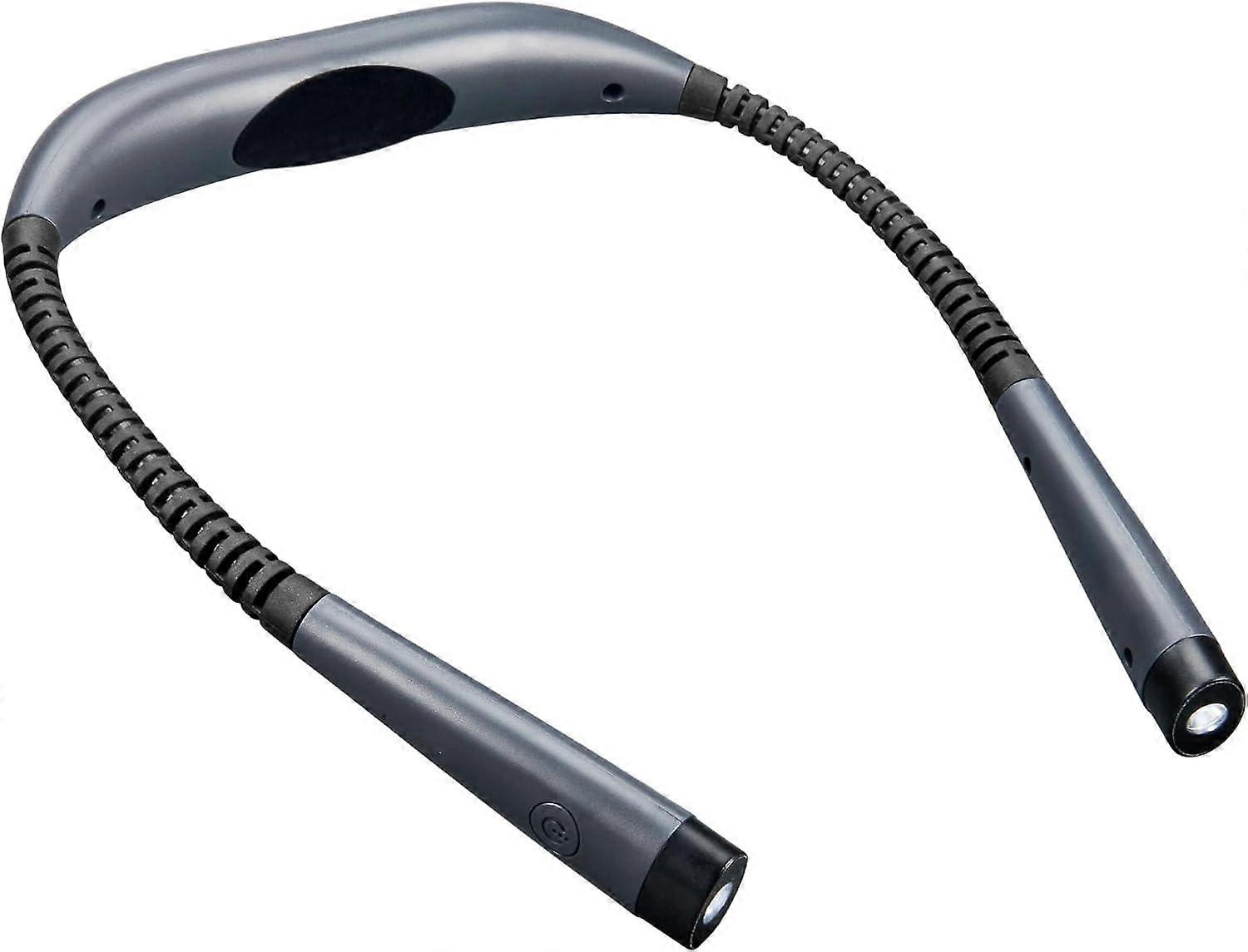 good Rechargeable Book Lamp, Adjustable LED Reading Light, 3 Different Light Modes, Gray