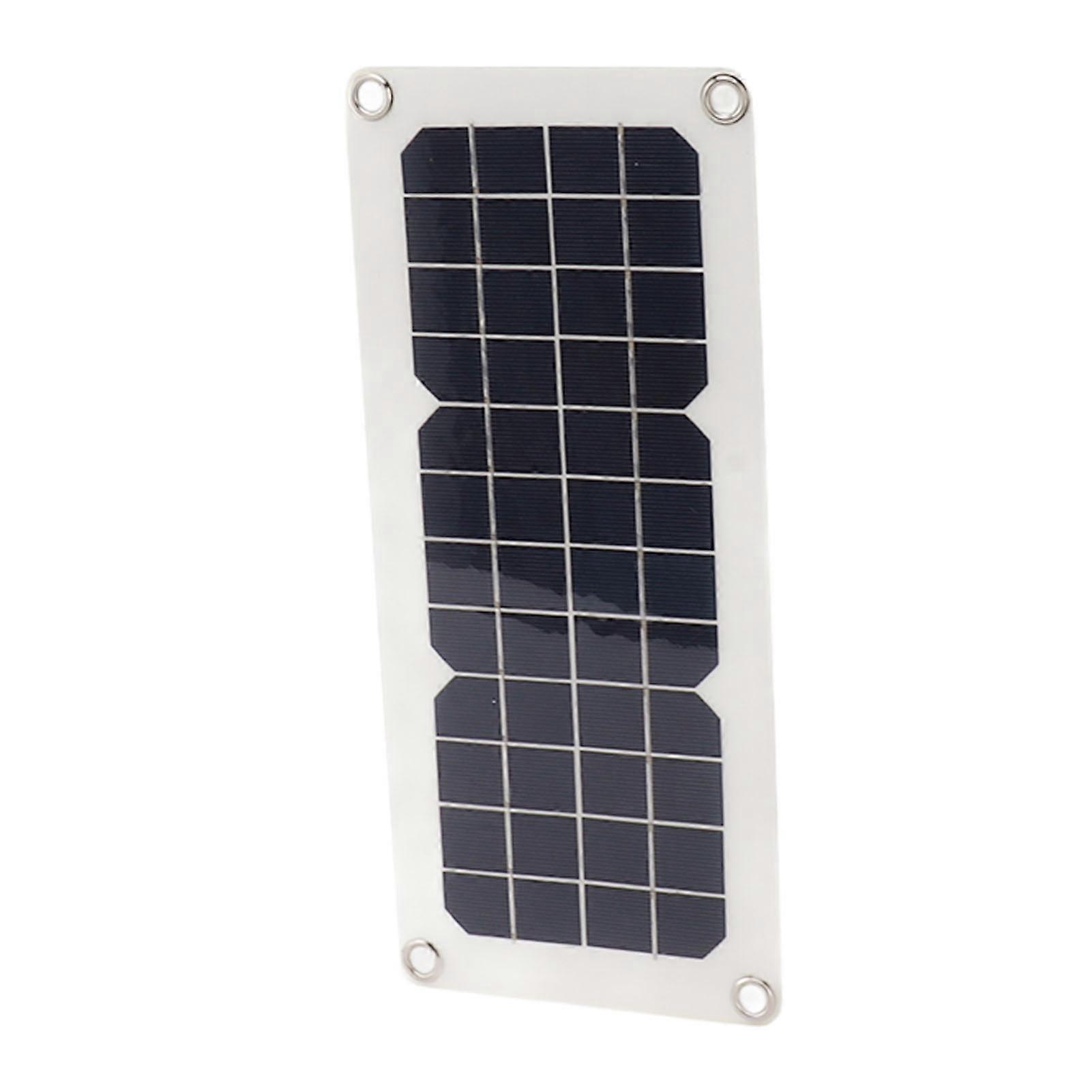 30W Solar Panel Kit with 18V 5V USB Dual Output Controller Set for Outdoor Camping Vehicles