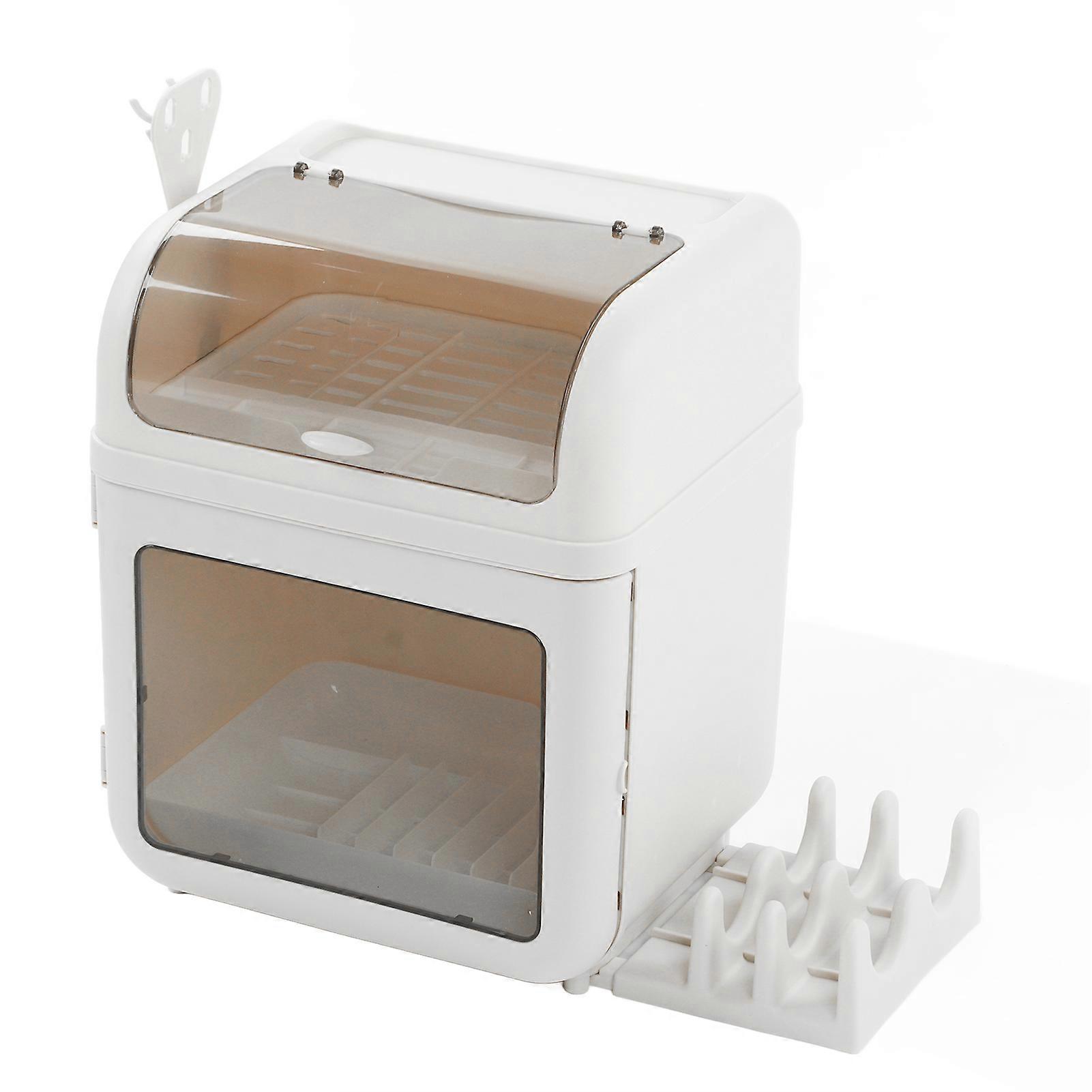 Home Dish Storage Cabinet Tableware Dishes Bowl Shelf Chopsticks Organizer