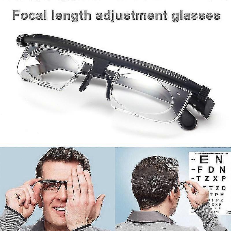 Lunettes portables à objectif réglable Distance de mise au point variable Vision Zoom-jkshd