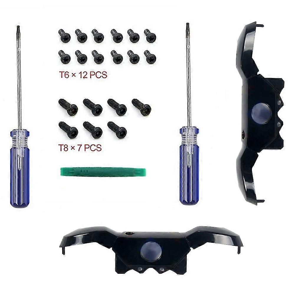Replacement Thumbstick Joystick Black Replacement Lb Rb Bumper Trigger Button Compatible With Xbox One Elite Controller