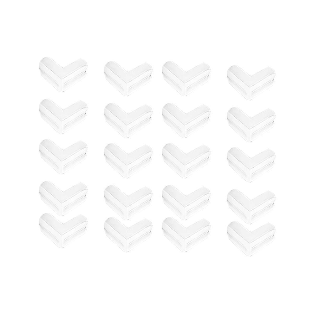 20 Pack Corner Guards Clear Corner Protectors Stop Child Head Injuries Tables, Furniture & Sharp Co