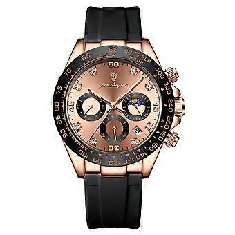 Luxury Man Wristwatch Sports Chronograph Luminous Waterproof Date Men Watch Stainless Steel Men's Watches Quartz Clock
