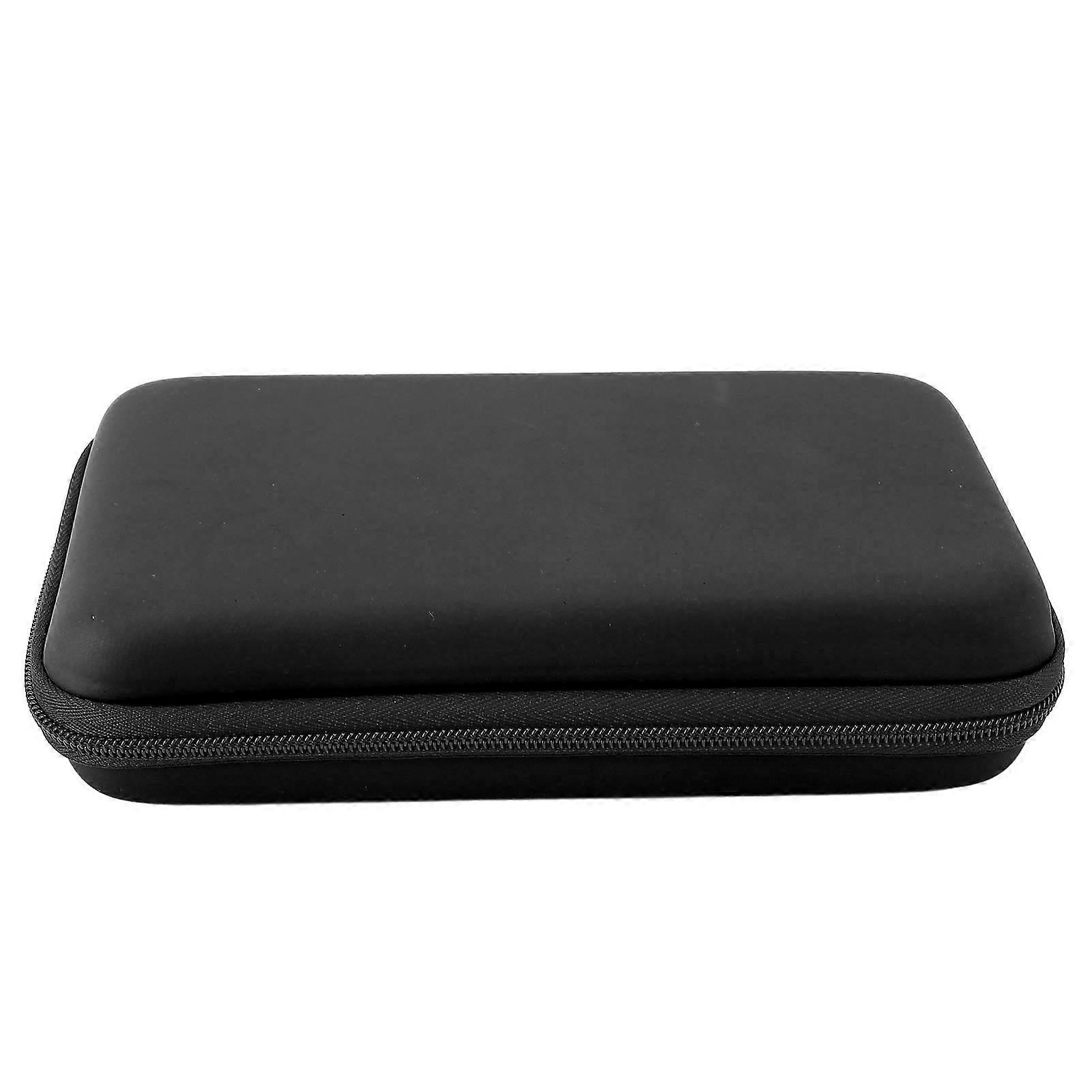 Game Console Carrying Case Portable with 8 Game Slot Inner Pocket Hard Shell Travel Protective Case for New 3DS XL Black 