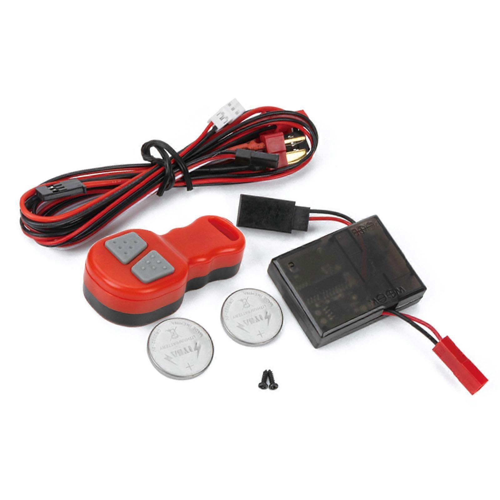 Crawler Bumper Winch Controller Digital Controller Set for 1/10 R/C SCX10 TRAX4