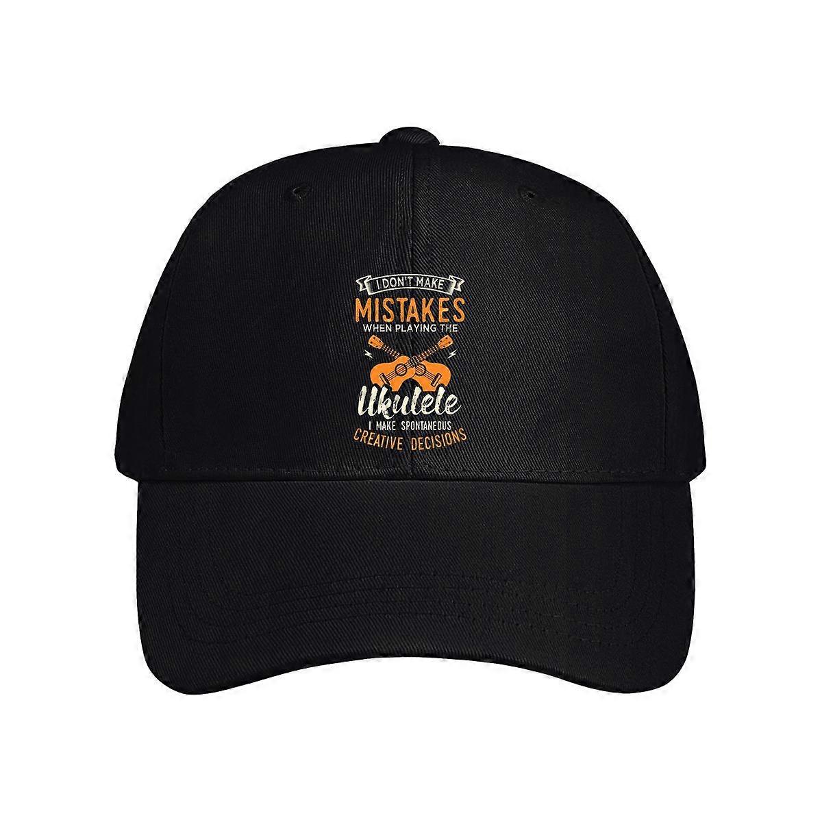 I Don't Make Mistakes When Playing The Ukulele Baseball Cap