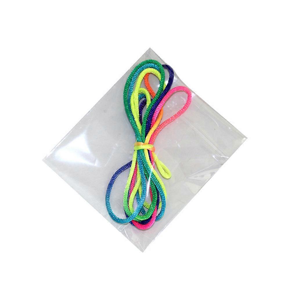 Rainbow Colourful Rope Finger String Games Cats Cradle Toy Magical Props