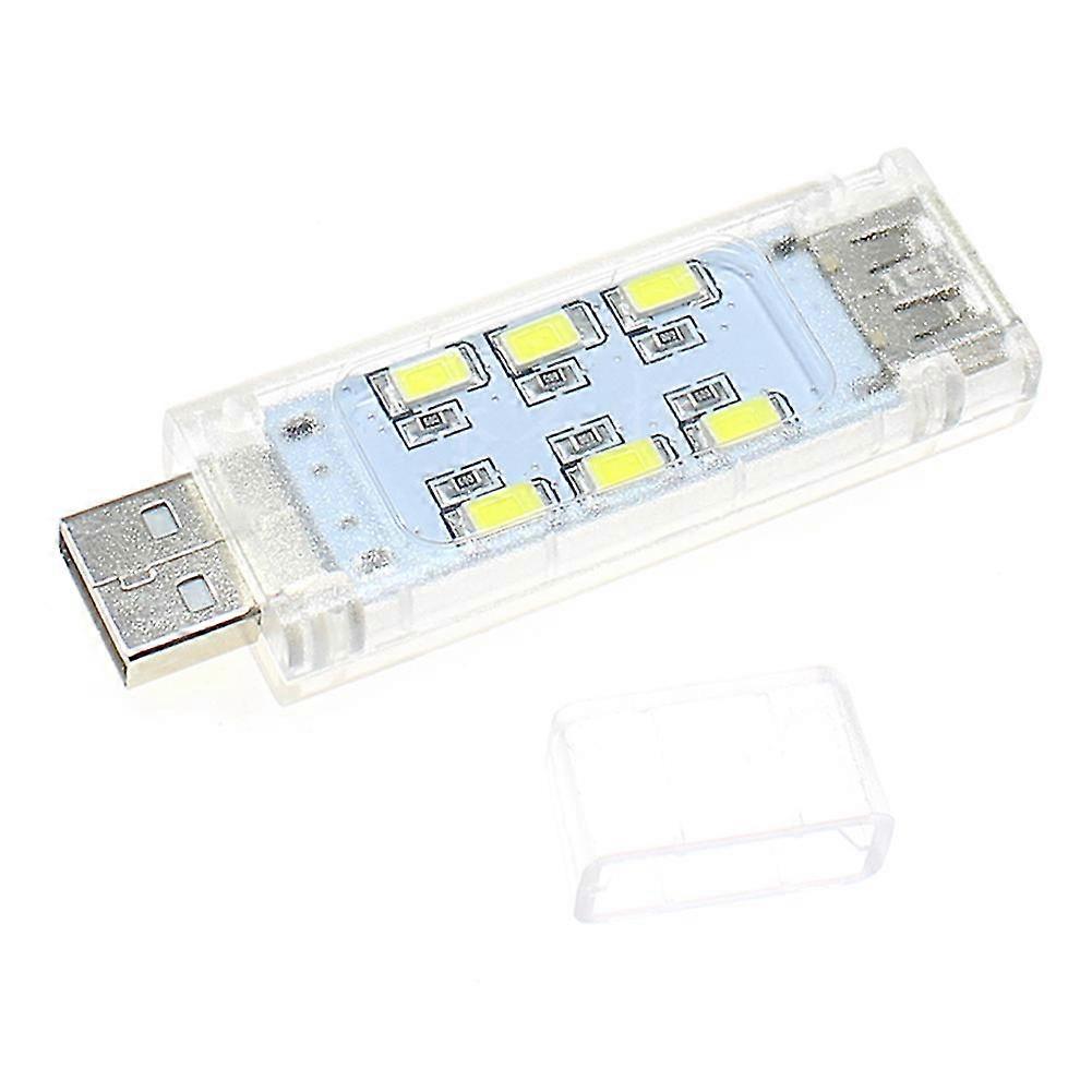 Mini USB Night Light 12 LEDs Double Side Charging Reading Light Camping Lamp