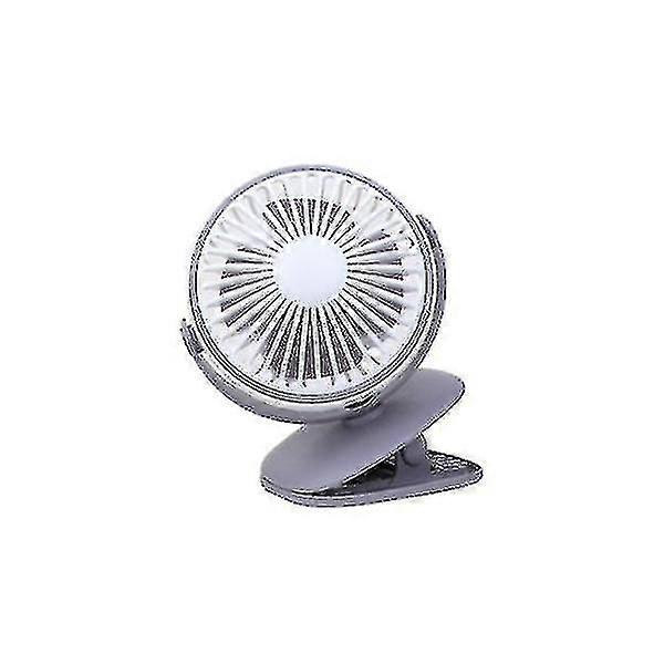 Mini Clip Fan Usb Charging Wall Mounted Ceiling Fane Mute Large Wind Power Student Office Portable Clip Fan