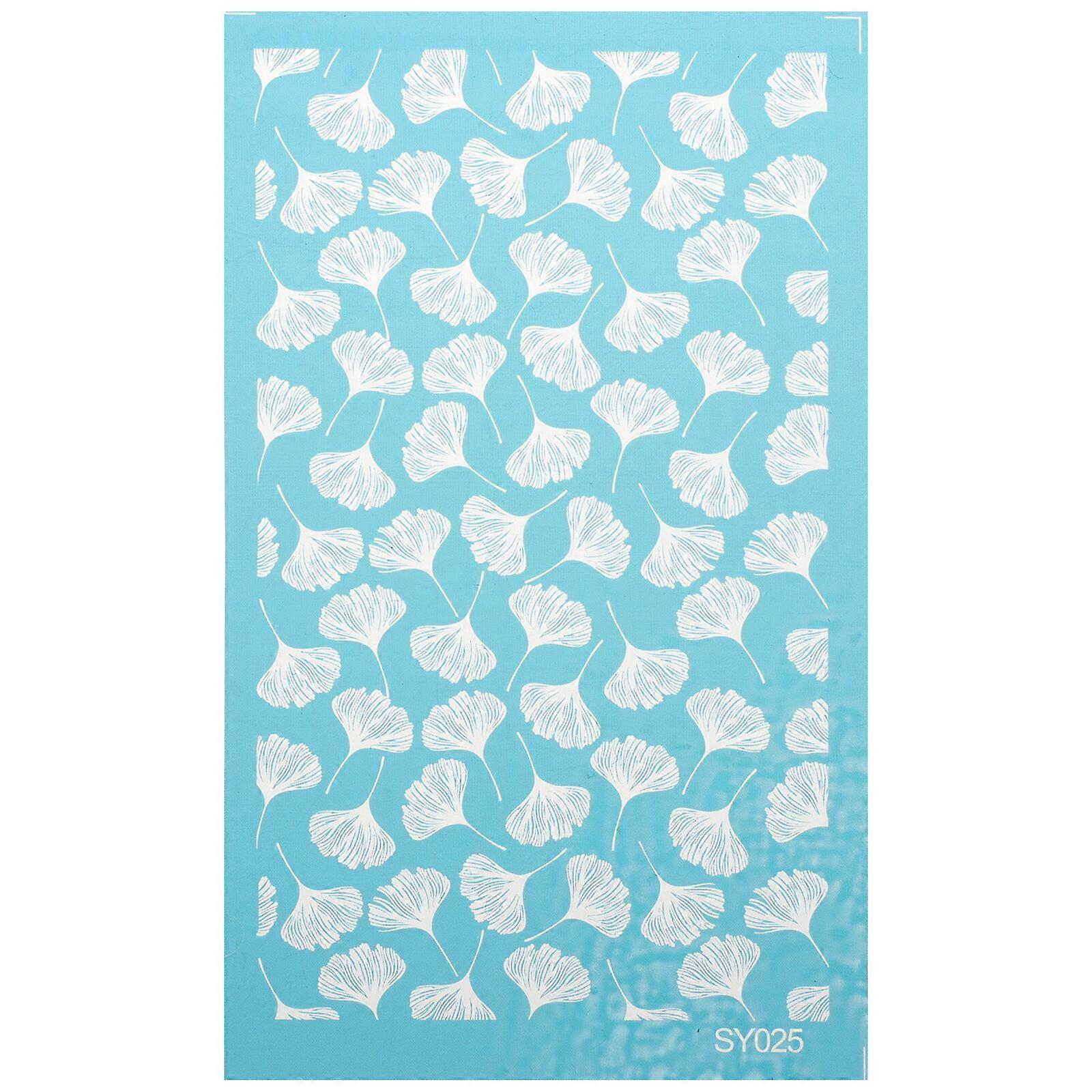 1 Sheet of Silk Screen Stencil for Polymer Clay Reusable Silk Screen Printing Template