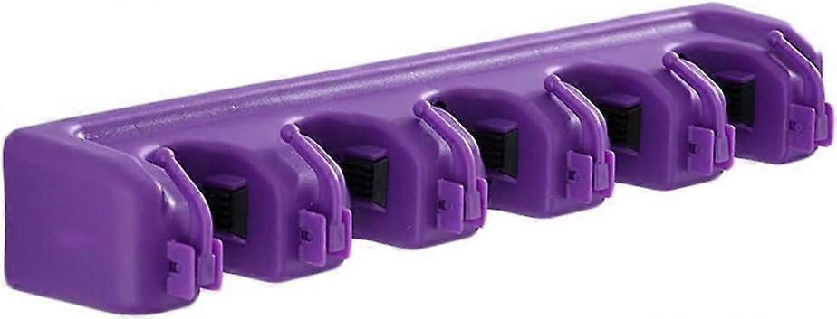 Moppiluudanpidike Puutarhatyökalut Seinälle asennettava järjestäjä Säilytyskoukku Autotallin säilytysteline 5 asentoa