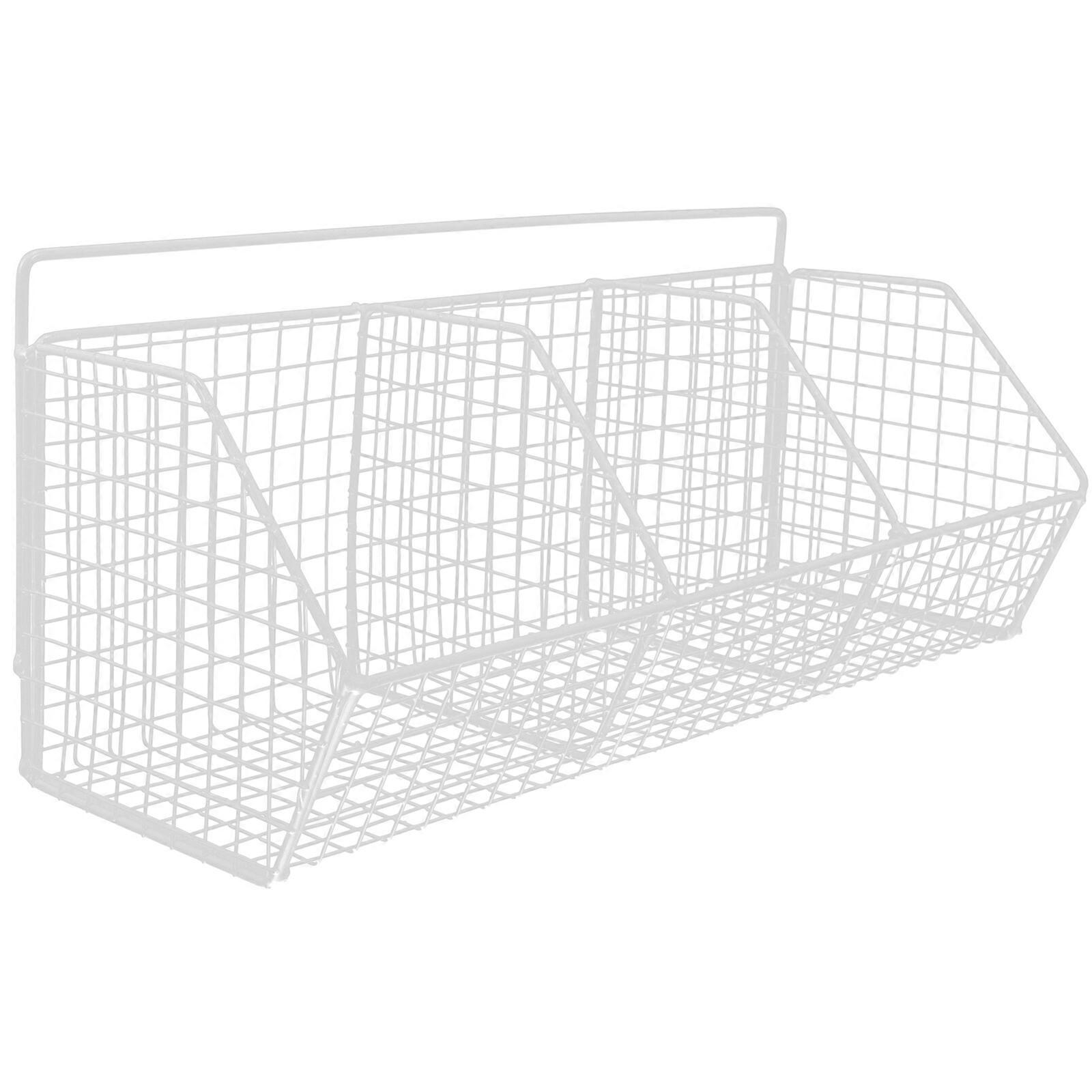 Kitchen Wall Fruit Basket Onion Storage Wire Basket Multifunctional Wall-mounted Kitchen Vegetable Basket