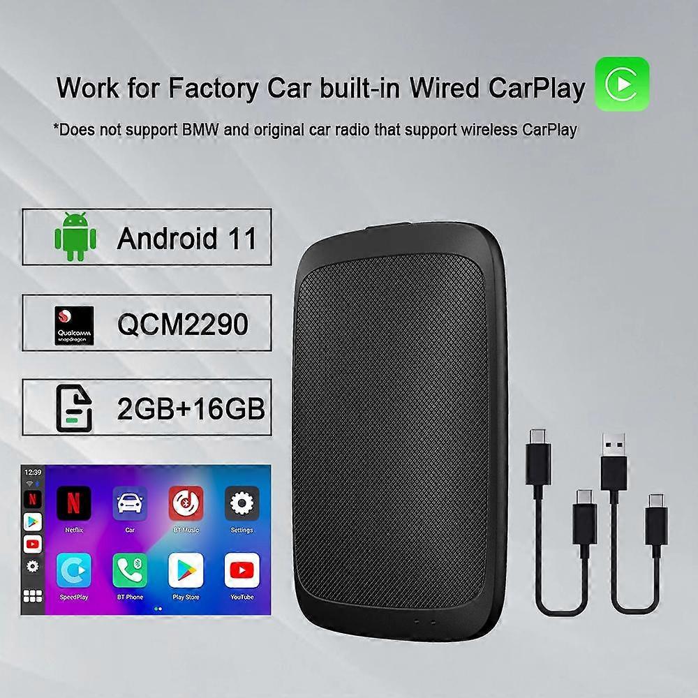 Carplay Smart Ai Box UX999Simple Wireless Android Auto Adapter Netflix Iptv Youtube Qualcomm 2290 For Chevrolet Onix Jeep Mazda