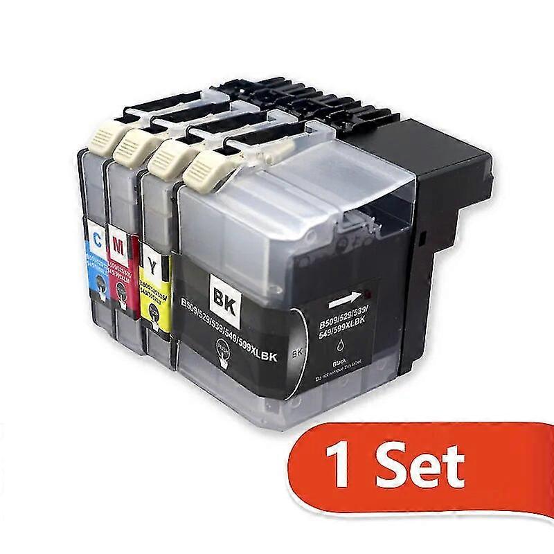 high quality4pcs Compatible Ink Cartridges For Brother Lc539 Lc535 Lc539xl Dcp-j100 Dcp-j105 Mfc-j200 Printers For Brother Lc539 Lc535 Xl