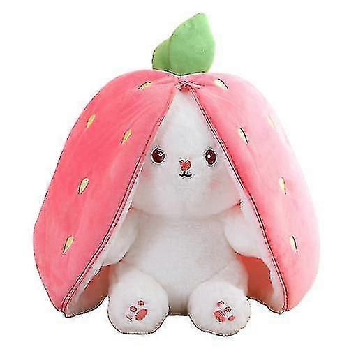 Reversible Carrot Bunny Pillow Plush Toy Tw