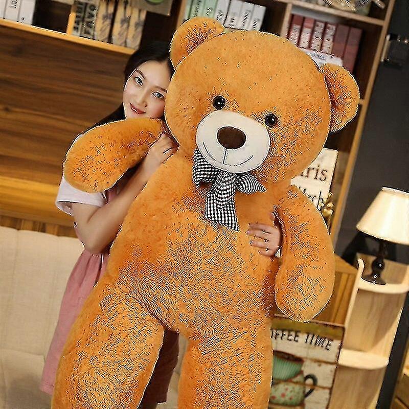 العملاق 105/125/145cm لينة تيدي بير أفخم اللعب براون الدب سوبر