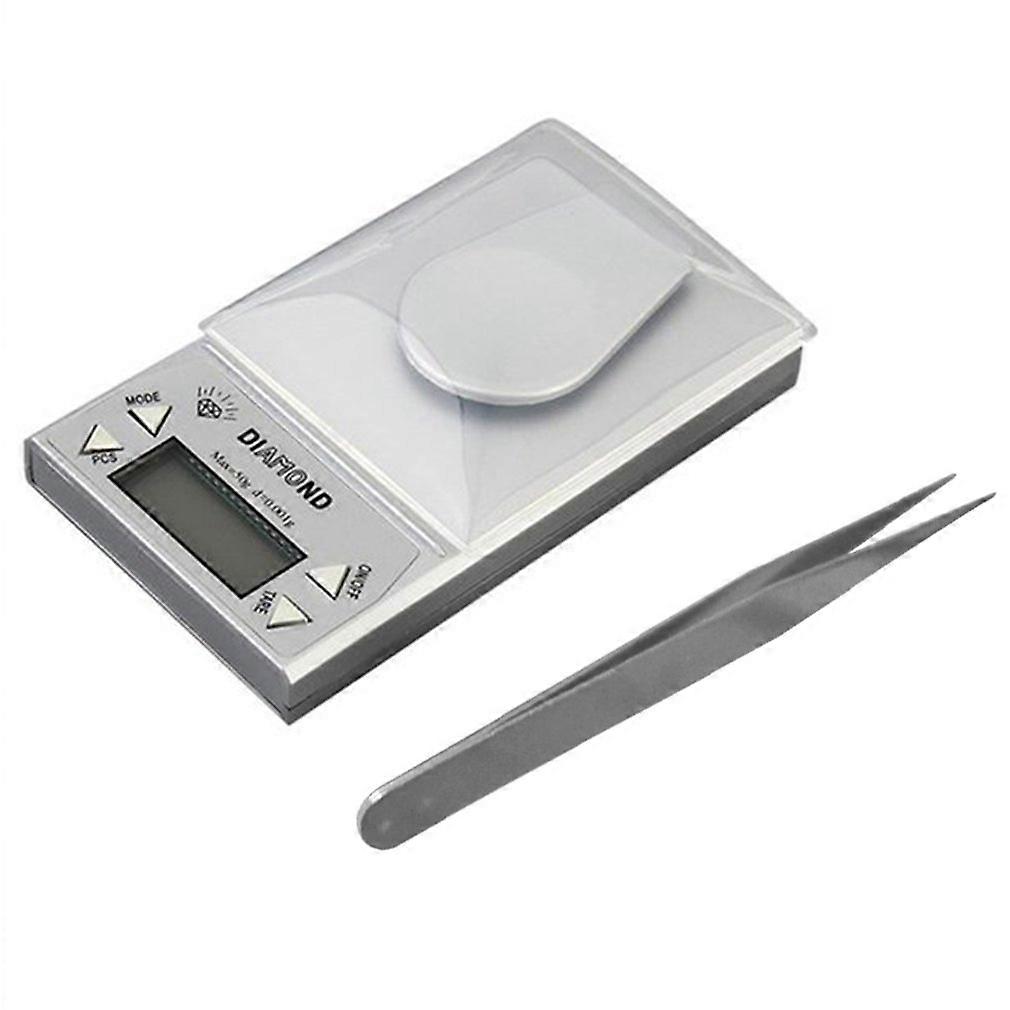 High Precision Compact and Portable Experiment 10/20/50G 0.001g LCD Lab Digital Jewelry Scale Herb Balance Weight Gram
