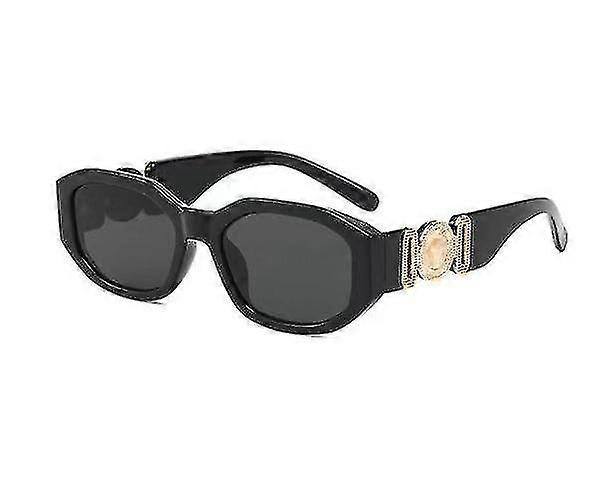2022 Unique Small Sunglasses Women Fashion Personality Lady Medusa Head Vintage Square Goggle Sunglasses For Men