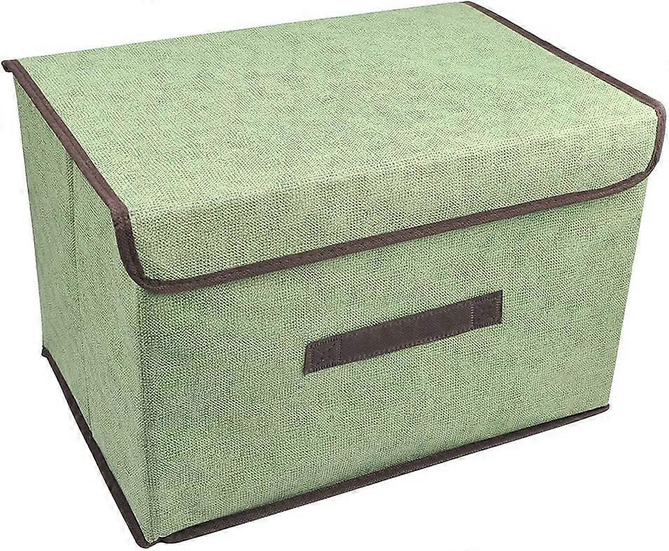 3 pieces storage boxes with lids, storage boxes - foldable storage boxes for closets, plastic window