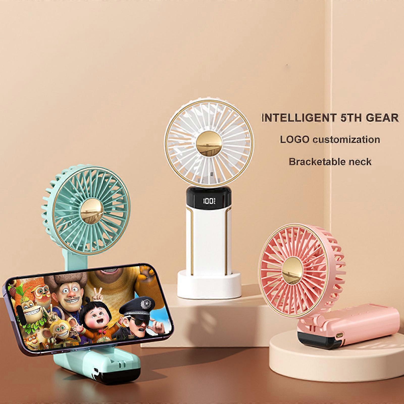 90 Adjustable Portable Mini Hand-held Fan Small Folding Desk Fan Usb ...