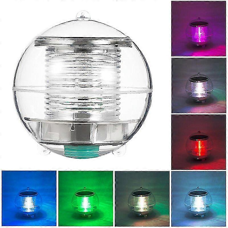 Solar Waterproof Pool Lights Floating Night Light With Color Changing