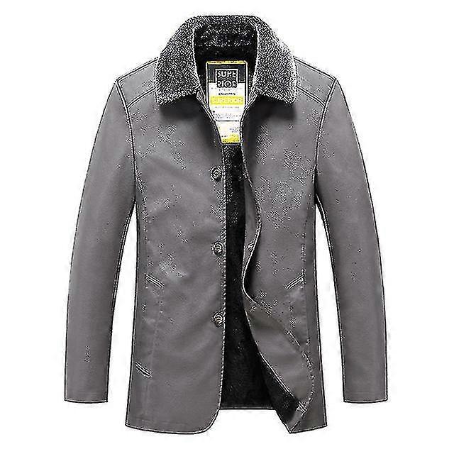 Warm Long Style. Men's Jacket