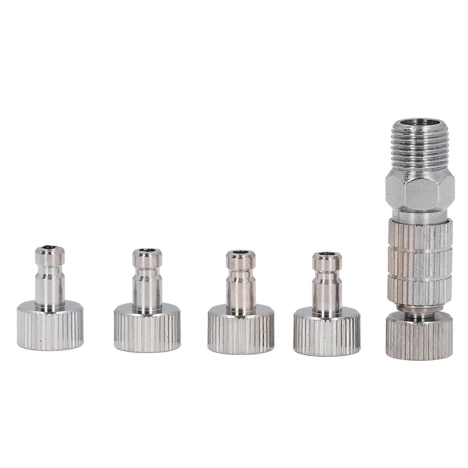 Spray Gun Swivel Joint G1/8in BSP Male Thread 360 Degree Swivel High Pressure Paint Sprayer Joint Connector
