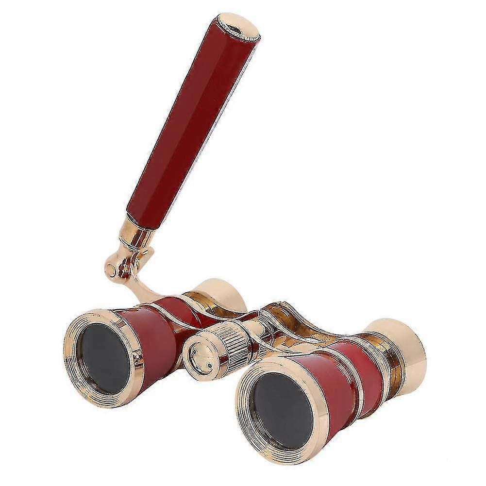 オペラ双眼鏡、メガネ望遠鏡3x25シアターメガネミニ双眼鏡コンサートポータブルコンパクト軽量