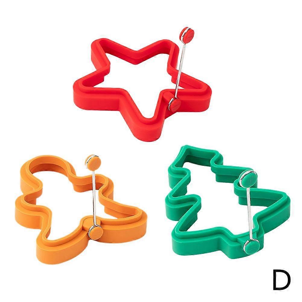 Pancake Maker Fried Egg Mold Silicone Forms Non-stick Simple Operation Tool