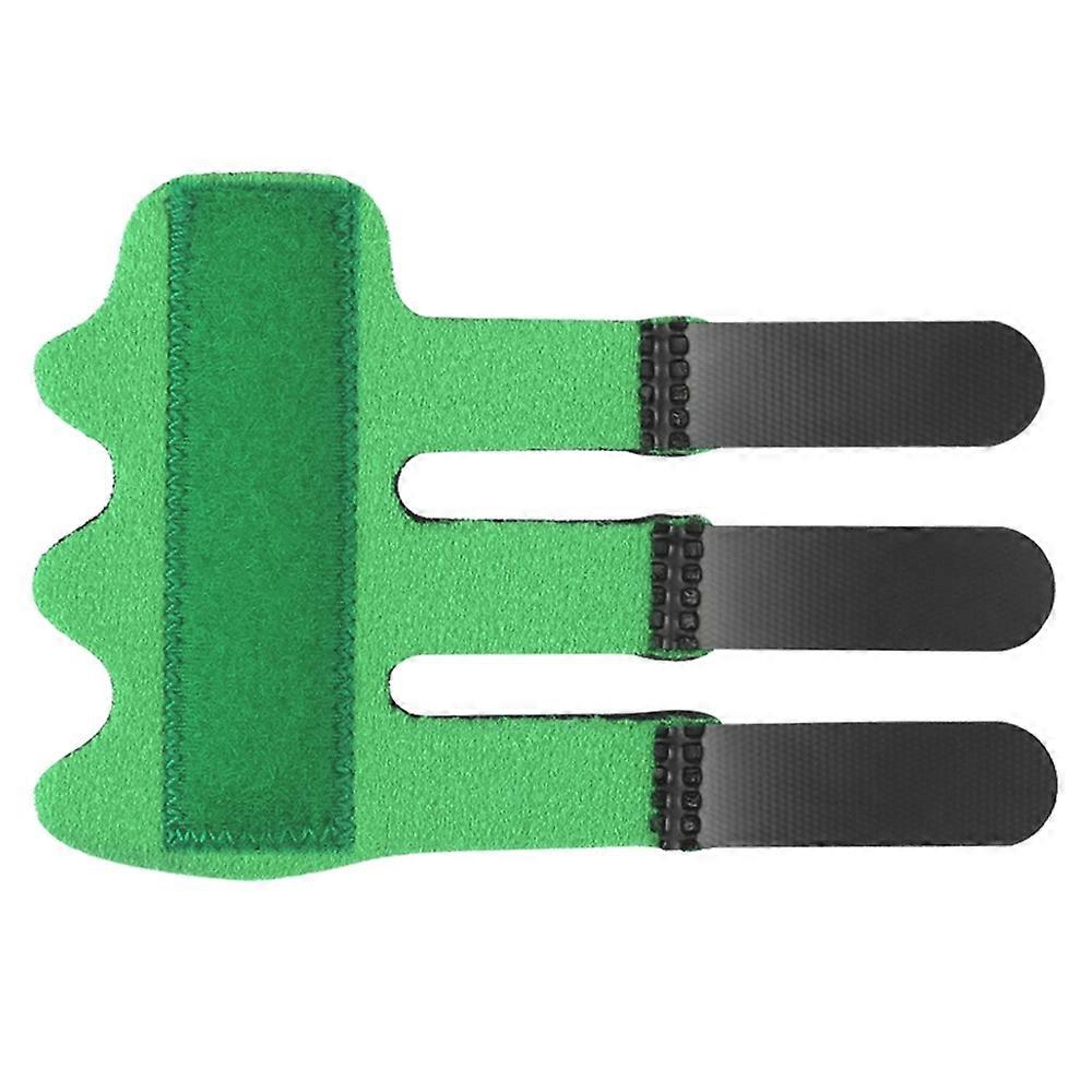 015 Finger Splint Adjustable Trigger Sprain Finger Fixation Brace Pain Relief Corrector Support - Gr